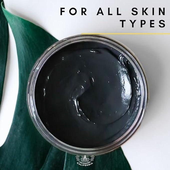 Doppeltree DEAD SEA MUD MASK WITH BENTONITE CLAY AND ACTIVATED CHARCOAL - NO DRYING FACIAL MASK TO MINIMIZE PORE, CLEAR BLACKHEADS- GREAT FOR ARMPIT DETOX TOO - FORMULATED IN SAN FRANCISCO - Image 4